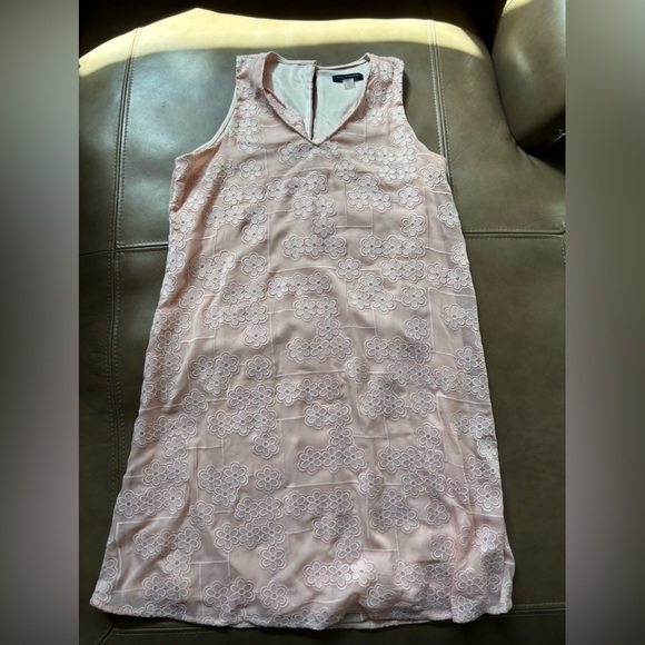 Tommy Hilfiger Light Pink Floral Embroidered dress - Picture 1 of 5